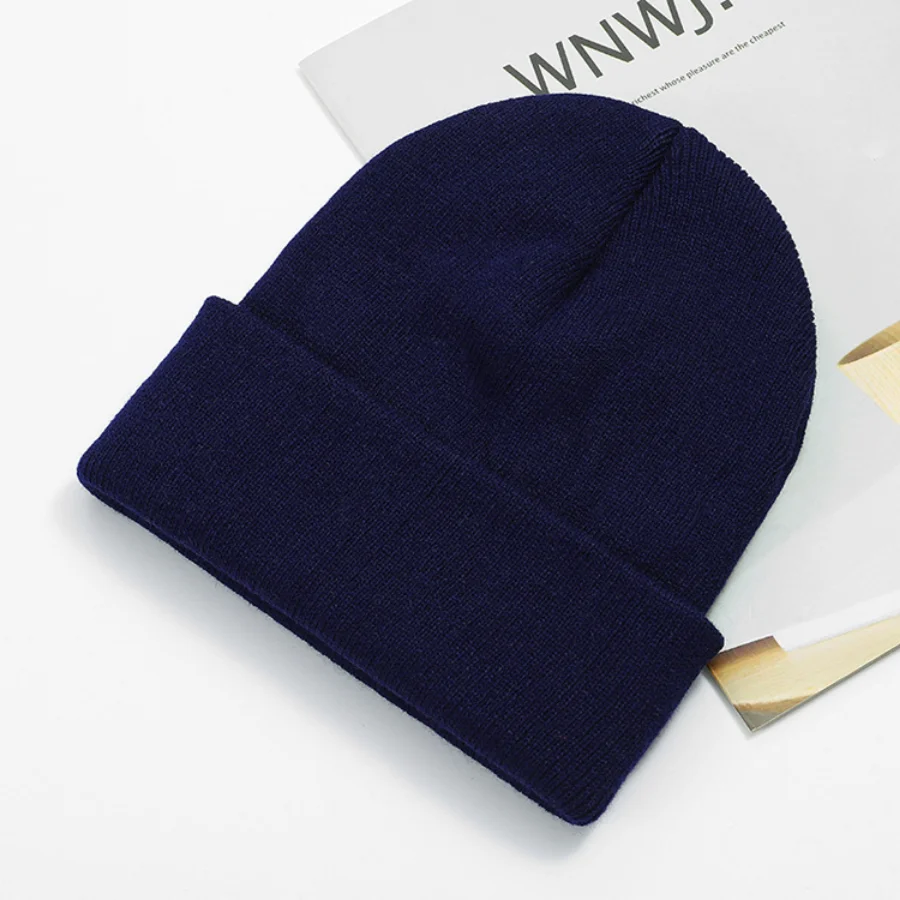

Unisex Ribbed Knit Beanie Thermal Winter Hat Soft Stretchable Slouchy Skull Cap for Men Women Cold Weather
