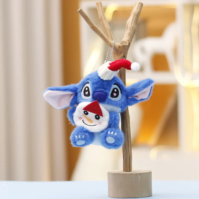 Novo anime figuras ponto chaveiro de pelúcia natal seris chaveiros plushie chaveiro boneca mochila pingente presente natal brinquedos da menina