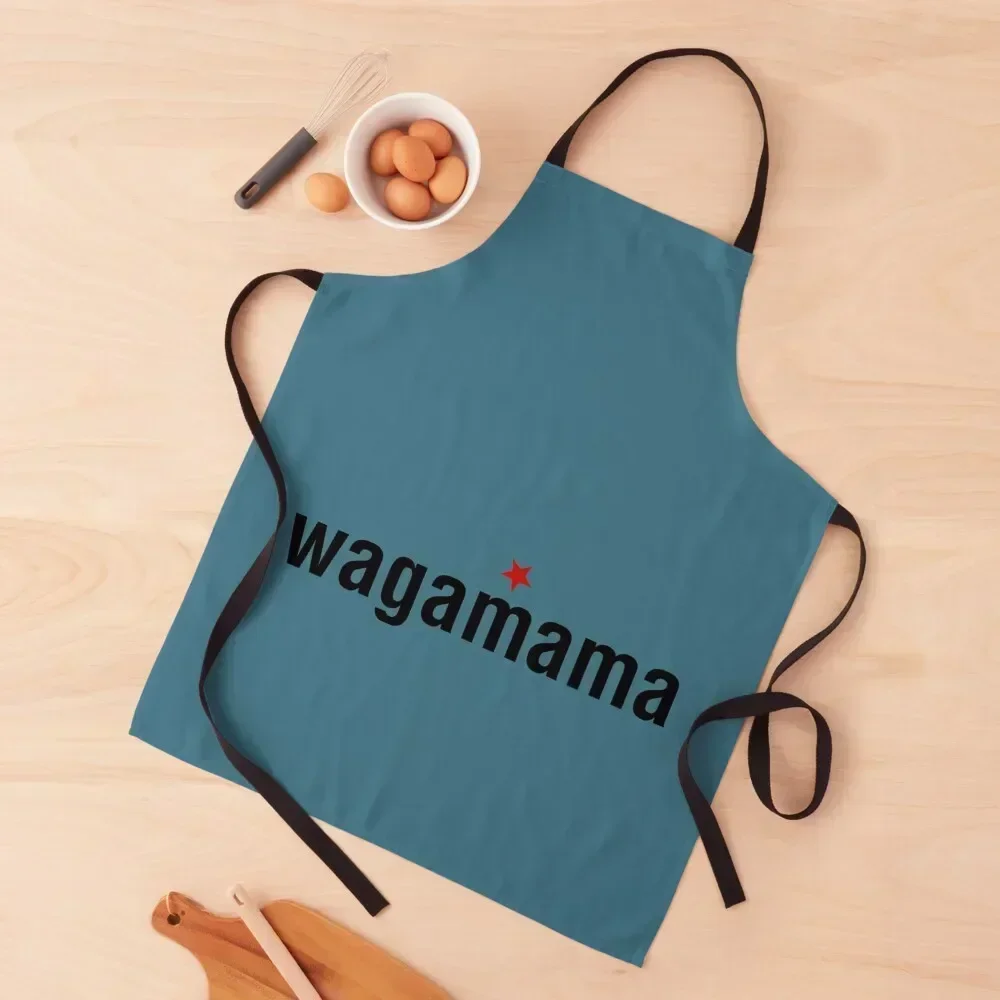 

Wagamama Apron Kitchen Supplies Home Cleaning kitchen jacket woman Professional Barber Apron
