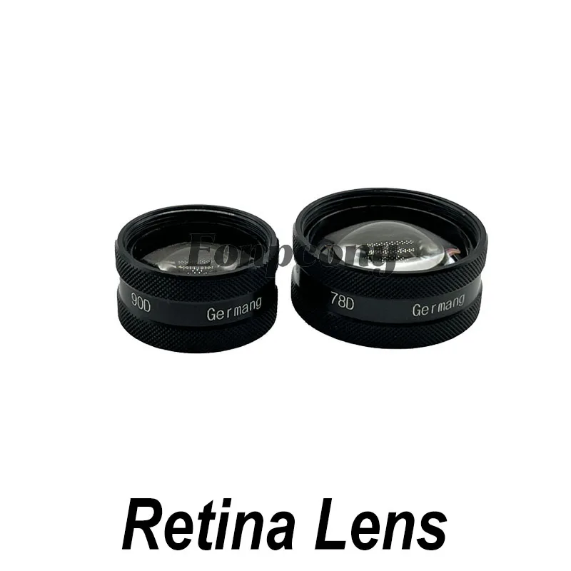 เลนส์เรตินาสำหรับโคมไฟร่อง78D และ90D เครื่องมือผ่าตัดทางจักษุวิทยา