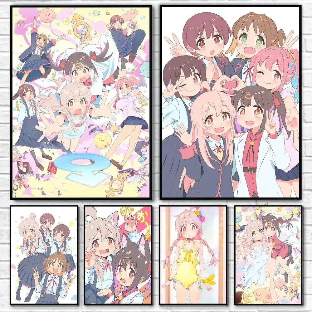 Anime Cartoon O-Onimai Posters HD Print Vintage Wall Art Decor for Home Study Room