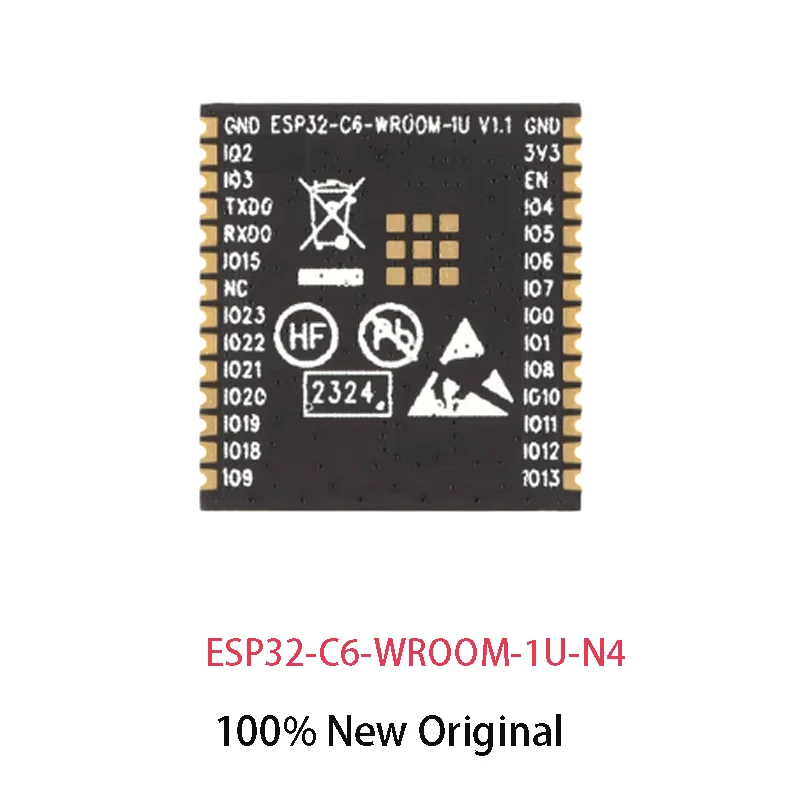 New Original ESP32-C6-WROOM-1U-N4 Espressif Original Wifi Module