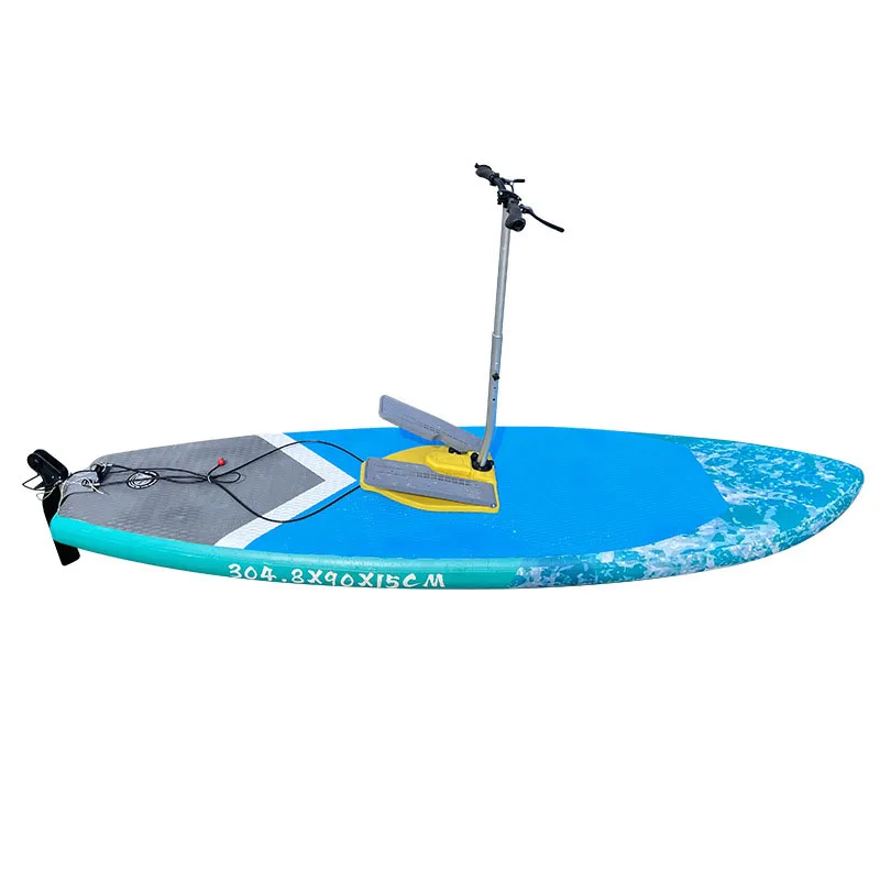 

Foldable feet on surfboards standing inflatable paddleboards Pedal paddleboards recreational water bike paddleboards