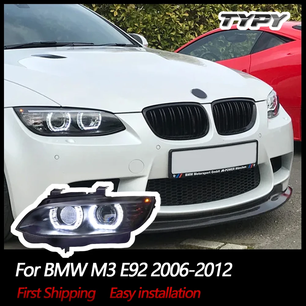

TYPY Car Lights For BMW M3 E92 2006-2012 Headlight LED Projetor head Lamp Daytime Running Light Automotive Accessories