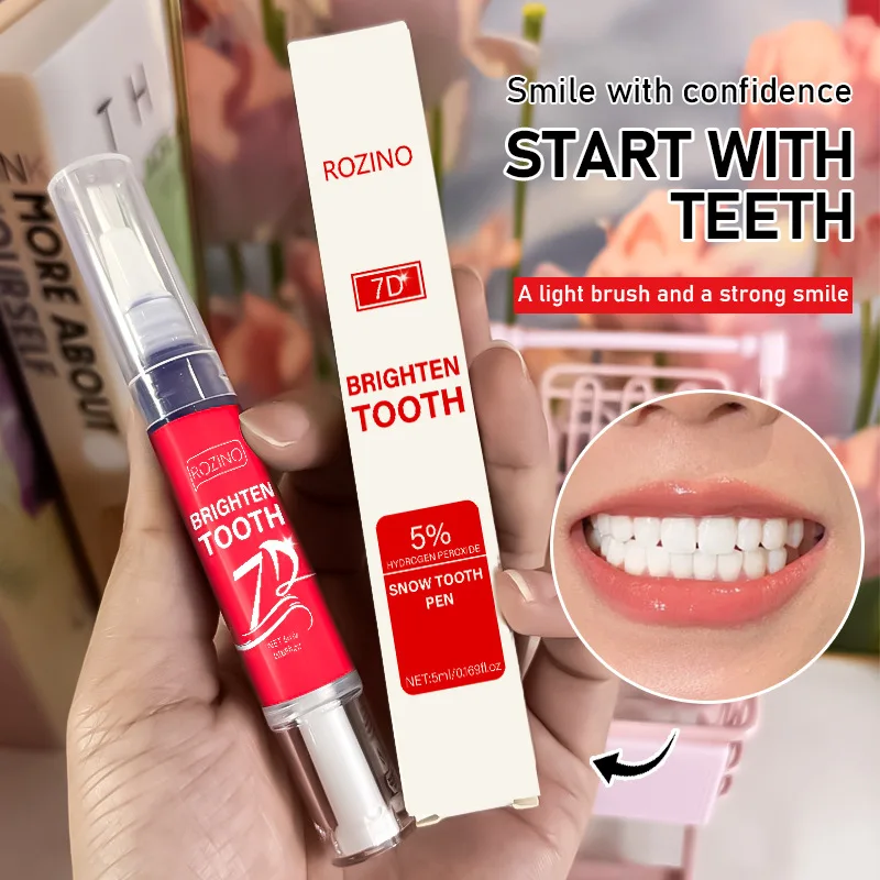 Stylo de blanchiment des dents blanc éblouissant, stylo de blanchiment des dents instantané, éclaircit votre sourire, outils de soins d'hygiène des dents