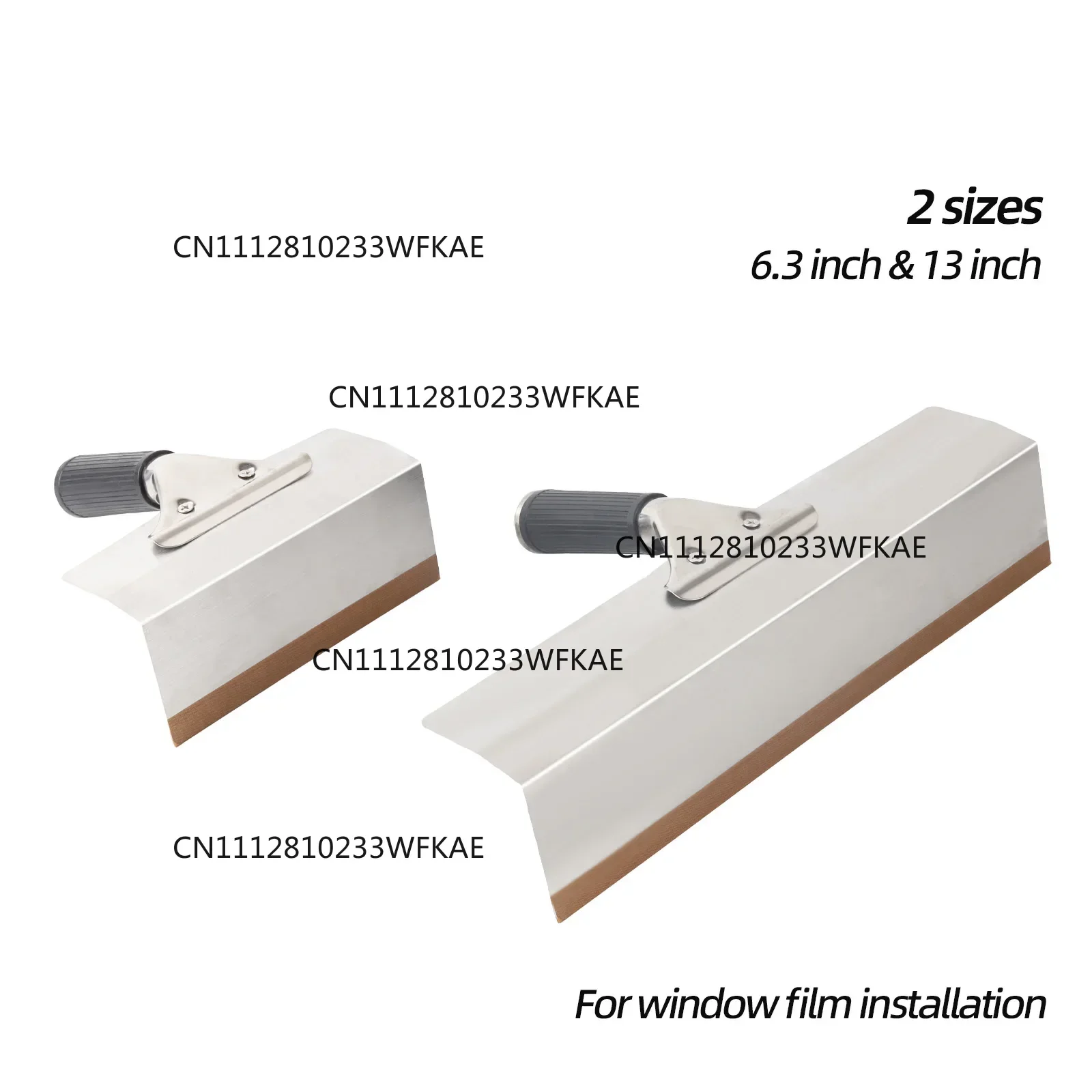 Film Tint Speed Loading Holder Car Door Gap Wrapping Tint Loader 6.3/13inch For window film installation Edge Metal Holder Tool