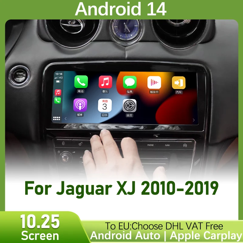 

Android 14 For Jaguar XJ 2010-2019 2DIN Car Play Harman Car DVD Radio Multimedia Player Wireless Carplay Auto GPS 4G SCREEN