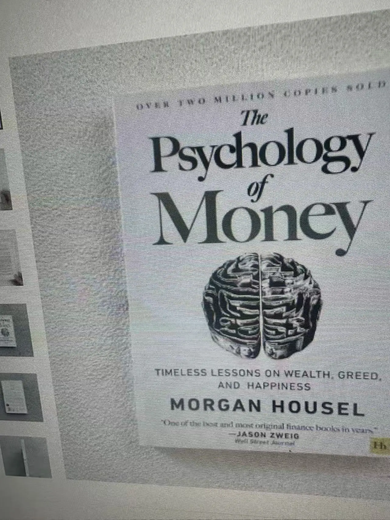 -2027The Psychology of Money Books for Adults, Timeless Lessons on Wealth, Greed Happiness Business Books....。。。。