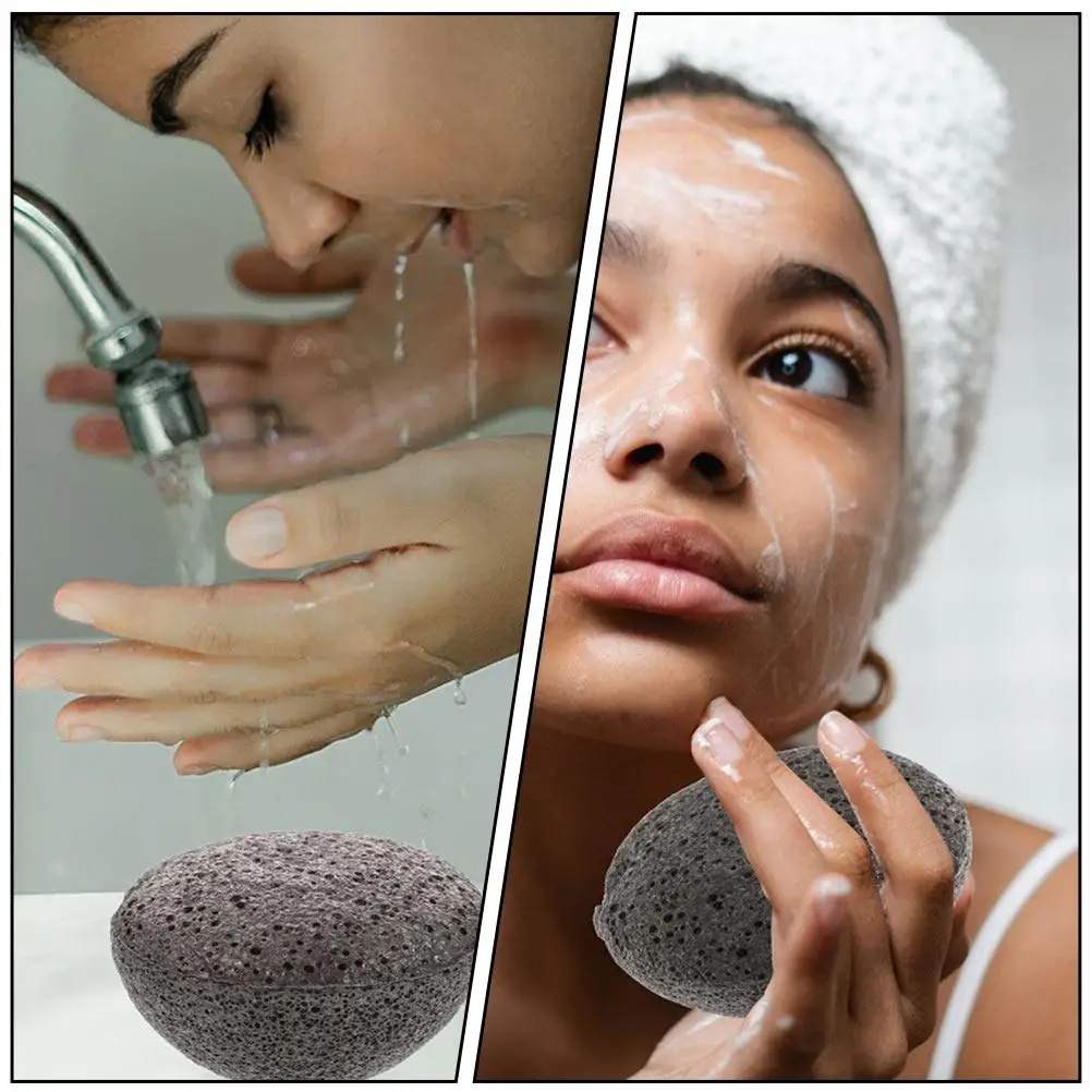 

4Pcs Facial Cleaning Sponge Girls Skin Cleansing Puff Home Wipe Soft Durable Various Colors Remove Impurities Pores