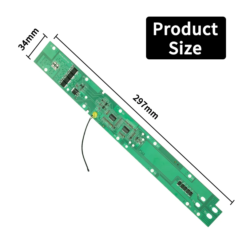 Bisida 10S 36V 15A split port integrated board with NTC with bracket integrated solution scooter battery pack