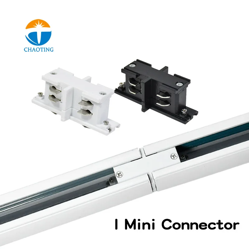 พื้นผิว4สาย Linear Track Rail ระบบอื่นๆเปลี่ยน Track ไฟสปอร์ตไลท์อุปกรณ์เสริมสำหรับ3วงจรไฟ LED ติดตาม