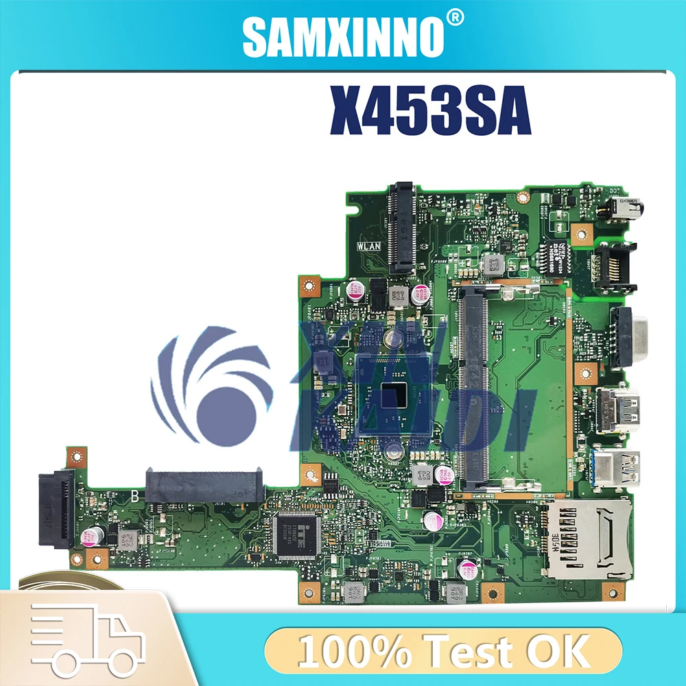 

For ASUS Laptop Motherboard X453SA X403S X403SA Mainboard F453SA CPU N3050 N3060 N3150 N3160 N3700 N3710 100% tested