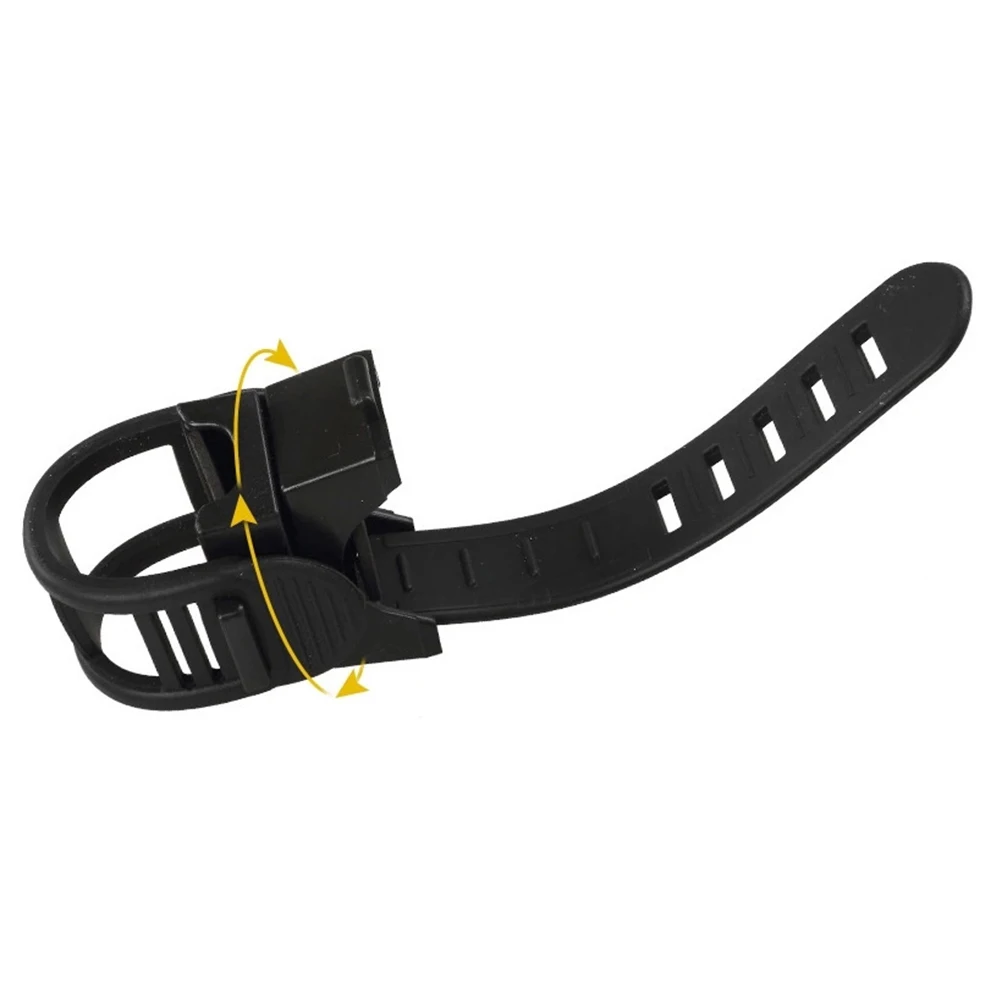 

Bicycle Lights Clip Flashlight Holder Rubber Bike Mount Handlebar Black Bracket Adjustable 360 Degree Torch Silicone Protector