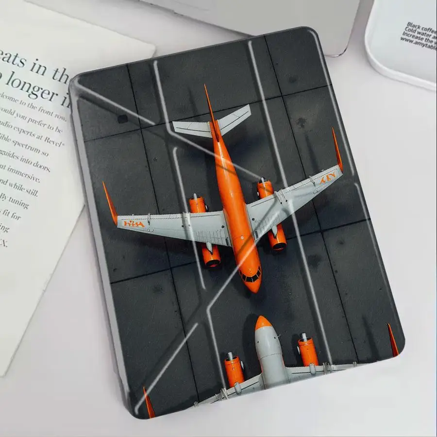 

Holder Cover Tablet Case For iPad Pro 11th 10th 9th 8th 7th 12.9inch Mini 6 7 Air 4 5 M3 M2 1 2 M4 11inch Pro 2025 Orange Gray