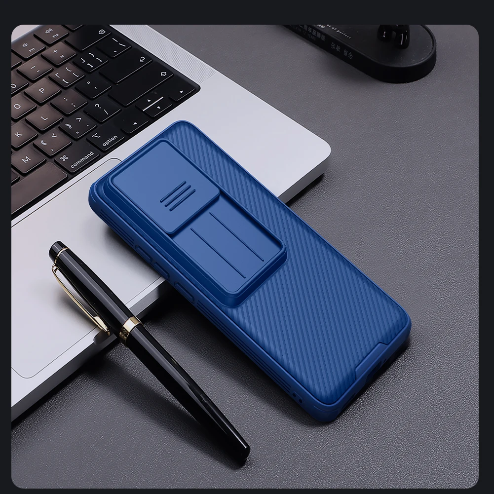 For Xiaomi 14T Pro Case NILLKIN Slide Cases Lens Protection Case Anti-skid Cover For Xiaomi mi 14t Pro Camshield Case