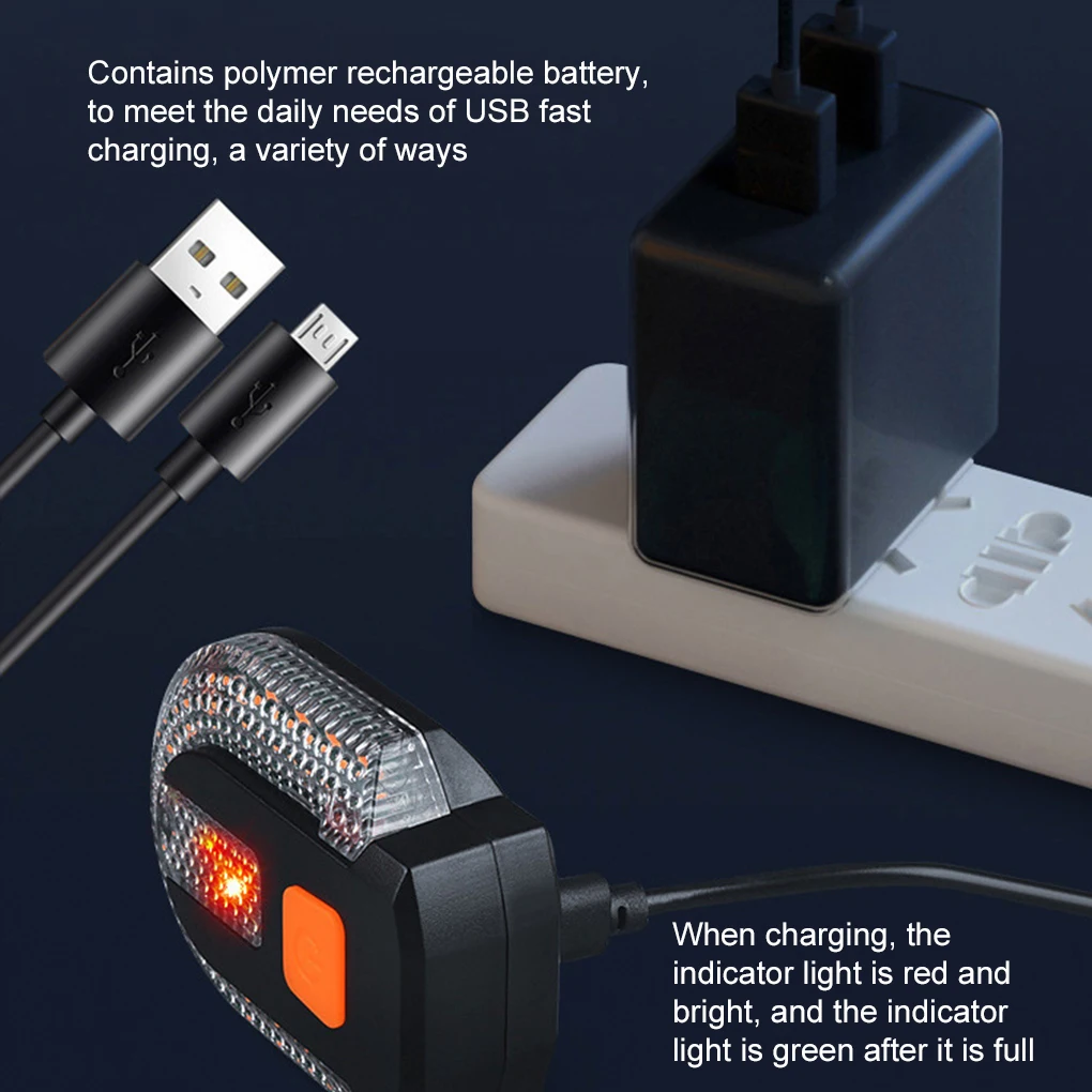 

Bike Turn Signal Rear Light USB Rechargeable Wireless Back LED Scooter Tail Light Wireless Warning Taillight Cycling Accessories