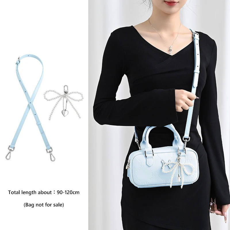 EverToner الجلود استبدال حقيبة كروسبودي حزام ل Mib حقيبة بيسبول حزام الكتف DIY بها بنفسك سلسلة الزخرفية حقيبة الملحقات