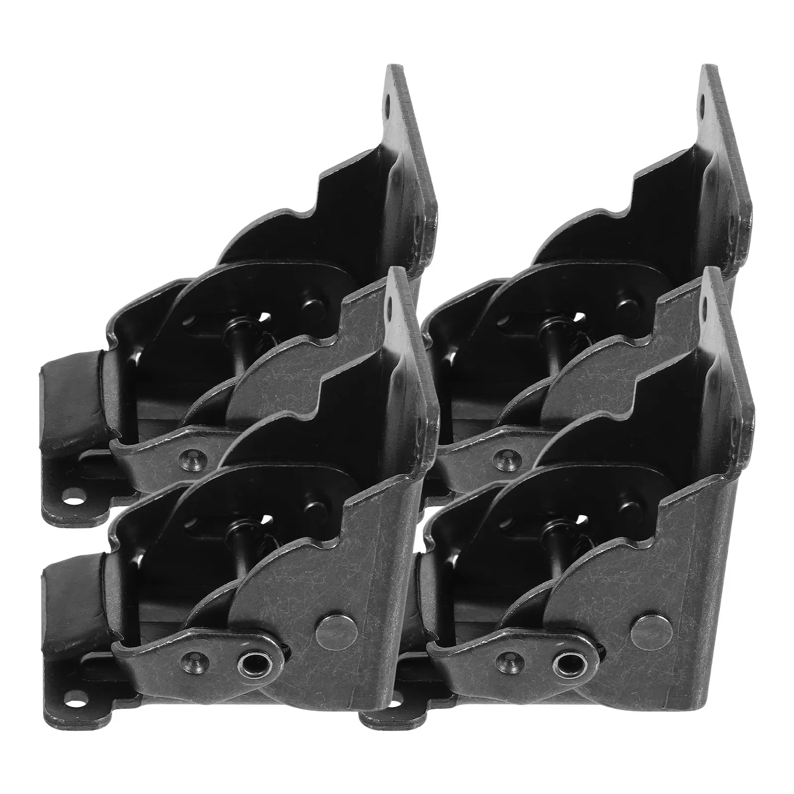 

Комплект из 4 складных петель для стола, сверхпрочные, самоблокирующиеся, 90-градусные кронштейны для верстака, обеденного стола, поддержки полок, складной мебели