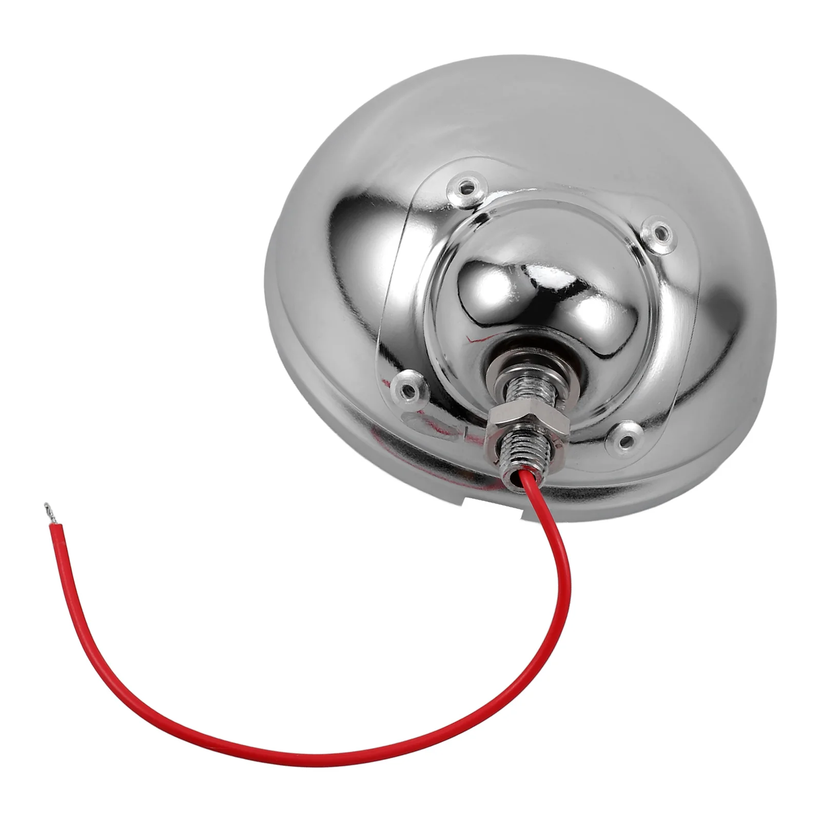 

Fog Light Protective Cover 45mm Silver Motorcycle Foglight Guard Durable Plastic Cap Easy Installation Davidson