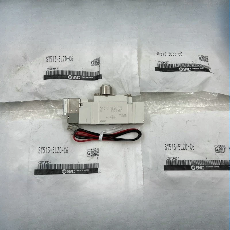 

Parts are suitable for SMC new original genuine solenoid valve SY513-5LZD-C6 available in stock