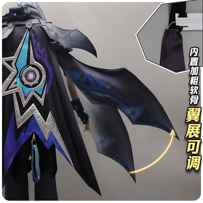 حار جديد جينشين إمباكت أورورون تأثيري حلي ، حفلة الهالوين ، عيد الميلاد لعب الأدوار ، كوميك ، S-XXL ، زي جديد في المخزون