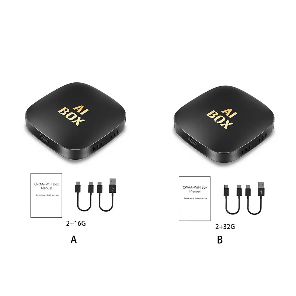 ABS سيارة لاسلكية PlayAndroid Auto AI Box Lite محول AI Box Android Car Play AI Box سلكي #6