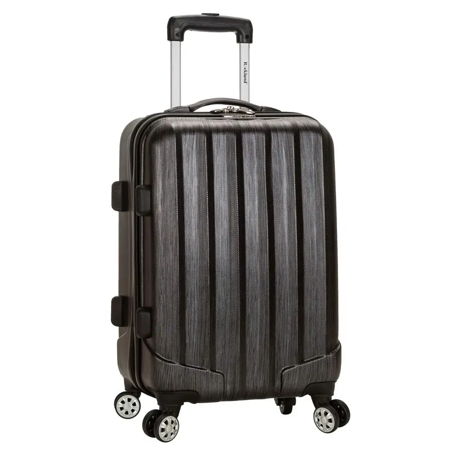 

Melbourne Hardside Expandable Spinner Wheel Luggage, Metallic, CarryOn 20Inch