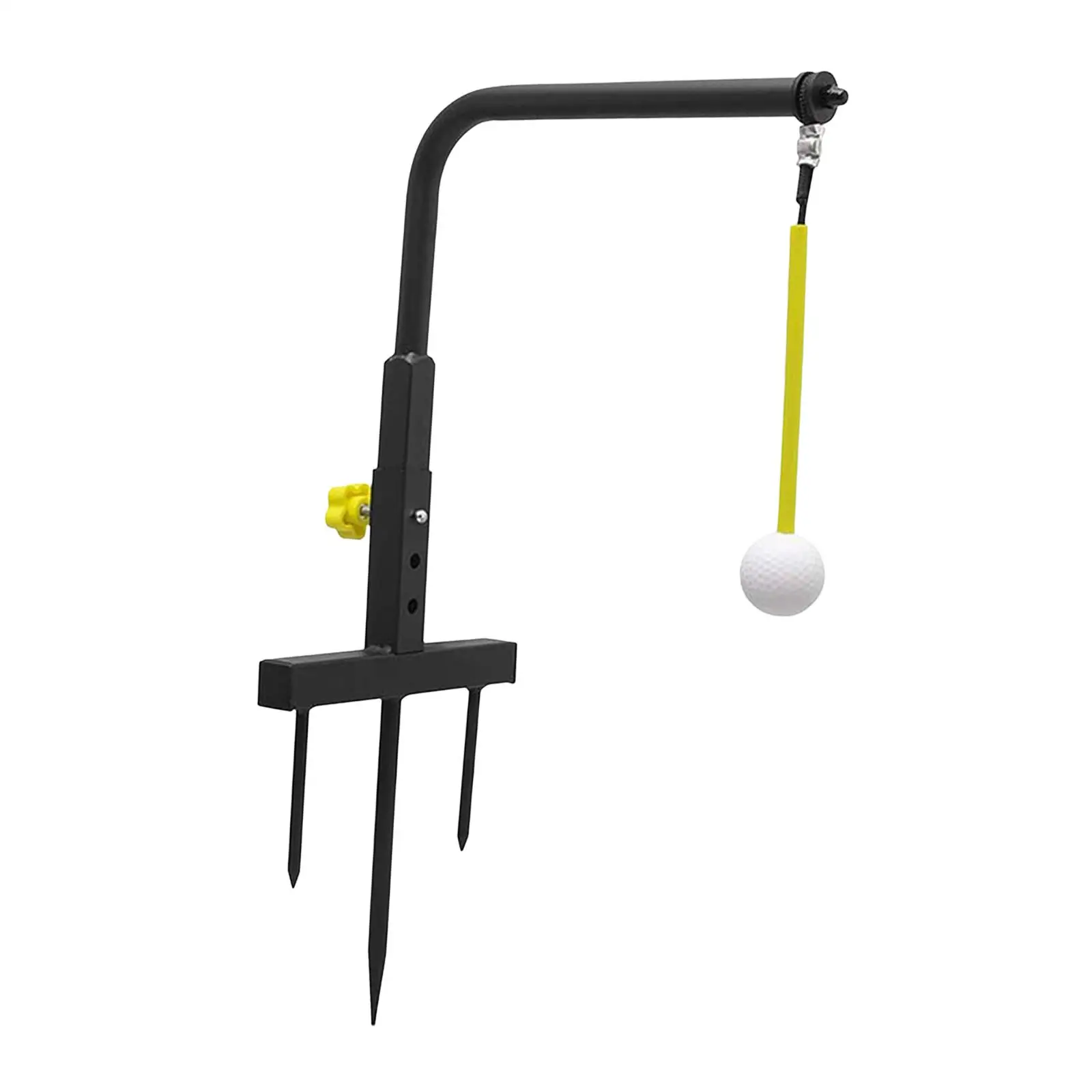 Golf Practice Mat Swing Trainer Durable Metal Golf Swing Track Tool for All Skill Levels Training