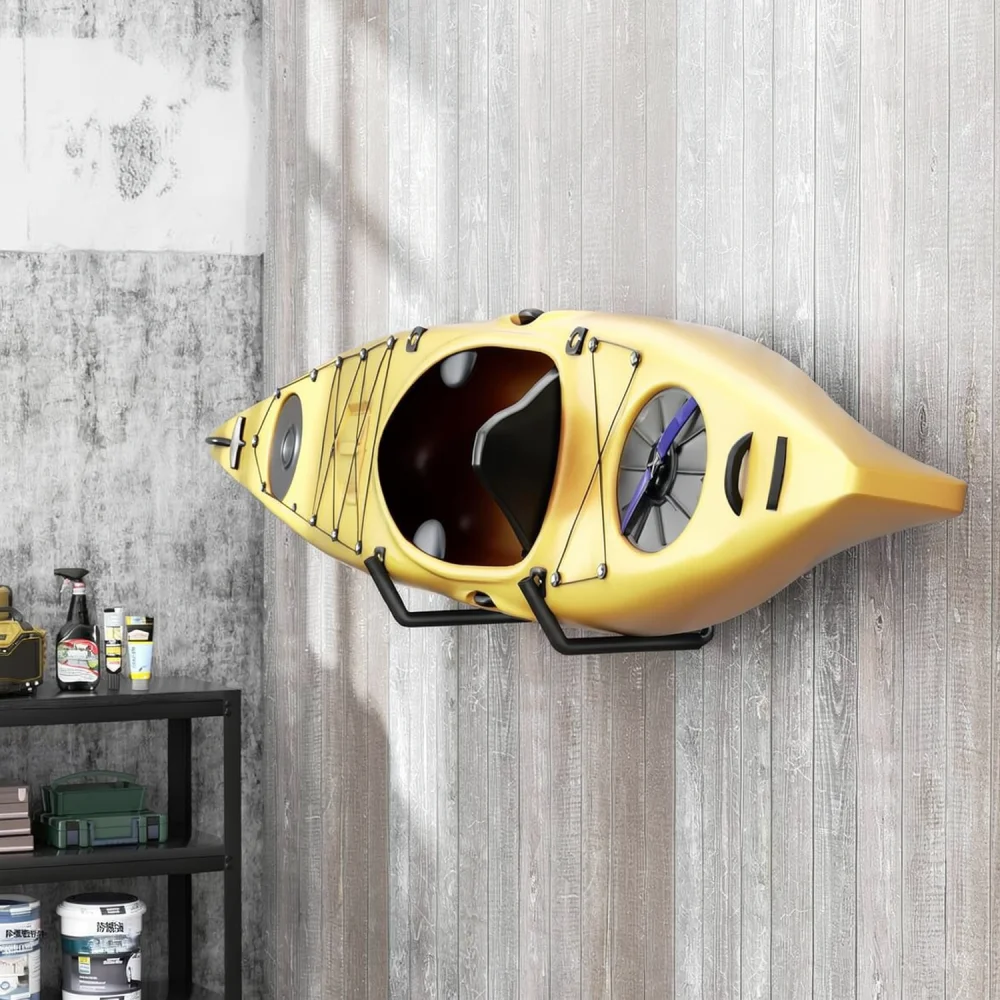 Heavy Duty Garage Storage Hook For Kayak Ladder Bicycle Wall Mount Organizer Iron Utility Hanger Anti Rust Rack System