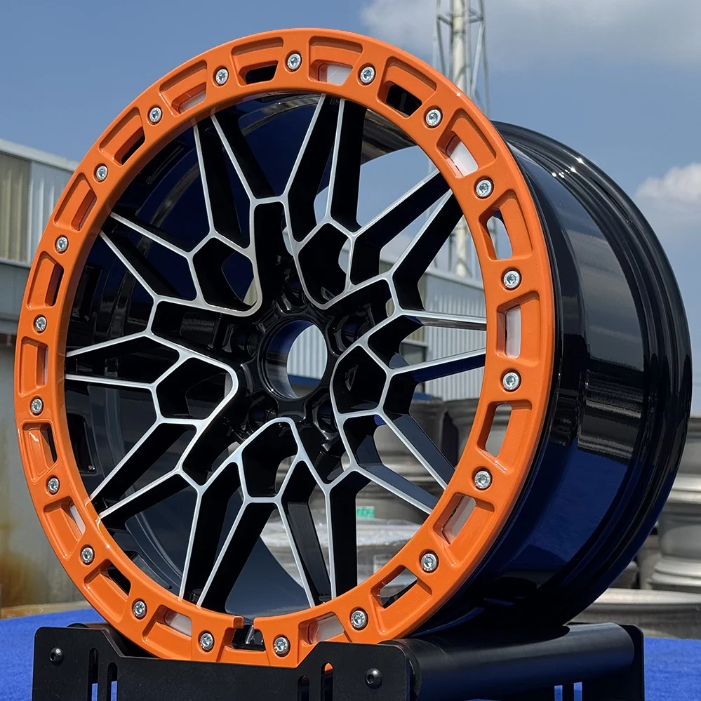 

19 20 21 22 23 24 26 Inch Forged Racing Car Wheels Custom 5x112 6061-T6 Alloy Wheels With Beadlock For BMW M3