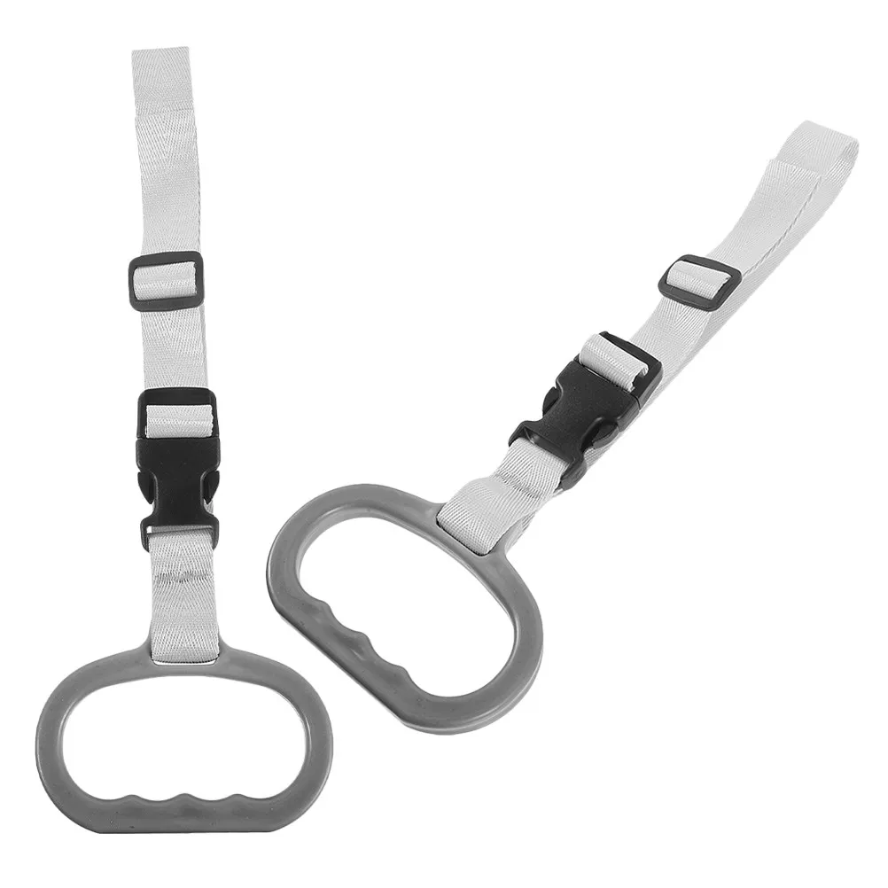 

2Pcs Car Assist Handles Black Automotive Grab Support Strap for Elderly Disabled Pregnant Vehicle Entry Exit Aid Safety