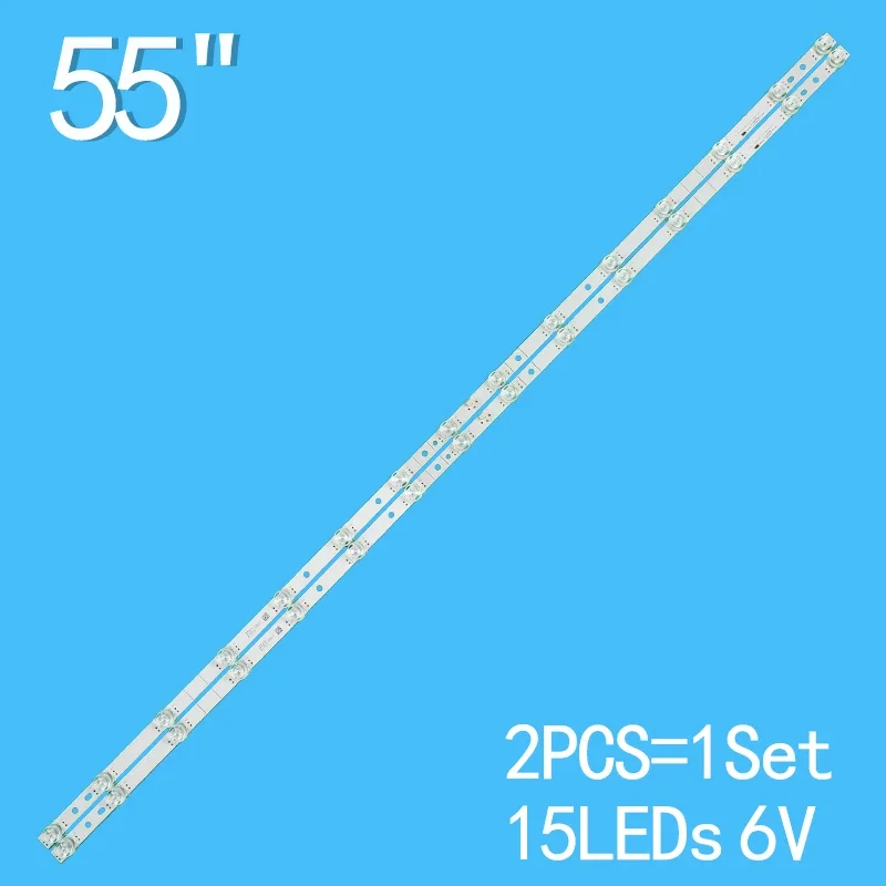 

LED Backlight For TCL-55F8-3030FC-2X15-LX20200311 VER.2 YHA-4C-LB5515-YH01J