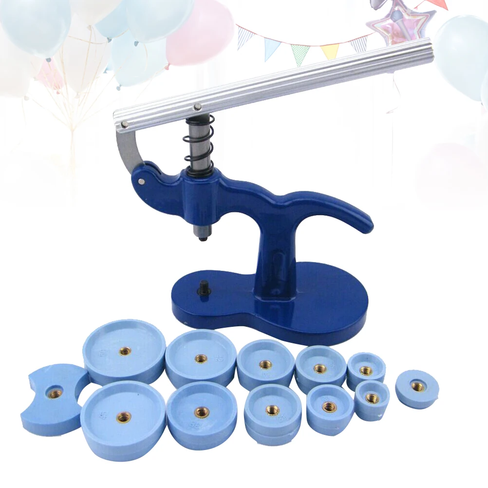 

Sturdy Watch Press Tool Blue Durable Remover Case Closer Crystal Fitting Repair Set Watchmakers Essential Watch Repair