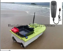S80 Brushless Motor Super Speed Saltwater RC Fishing Bait Boat with GPS for Surf Fishing IP66 Waterproof 5 Meters Per Second