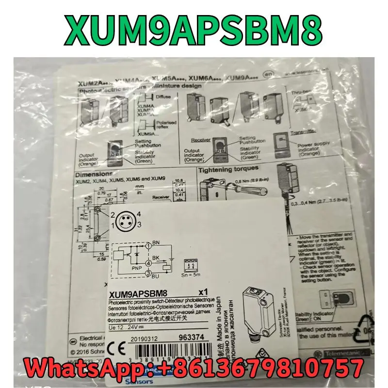 New Proximity switch XUM9APSBM8 Fast Shipping