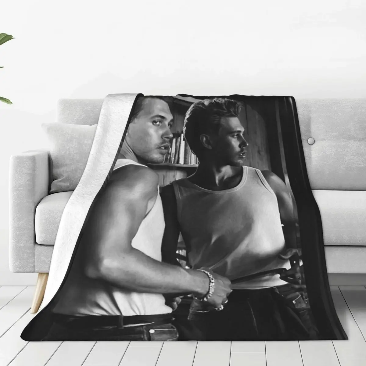 Austin Butler In The Mirror Blanket Flannel Super Soft Sofa Throw Blankets For Couch Bedding Office Throws Bedspread Quilt