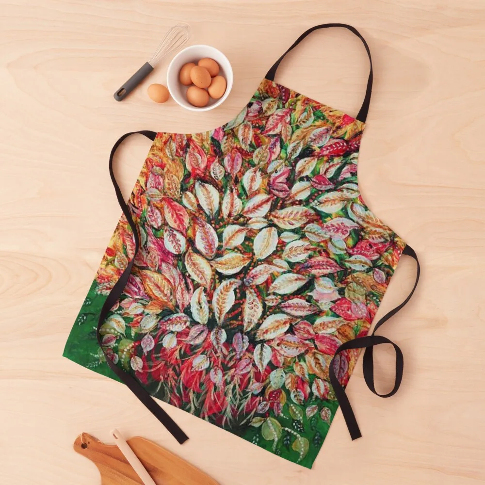 

Favourite Artist - Seraphine Louis - Feuilles Apron For Nail Stylist work ladies Apron