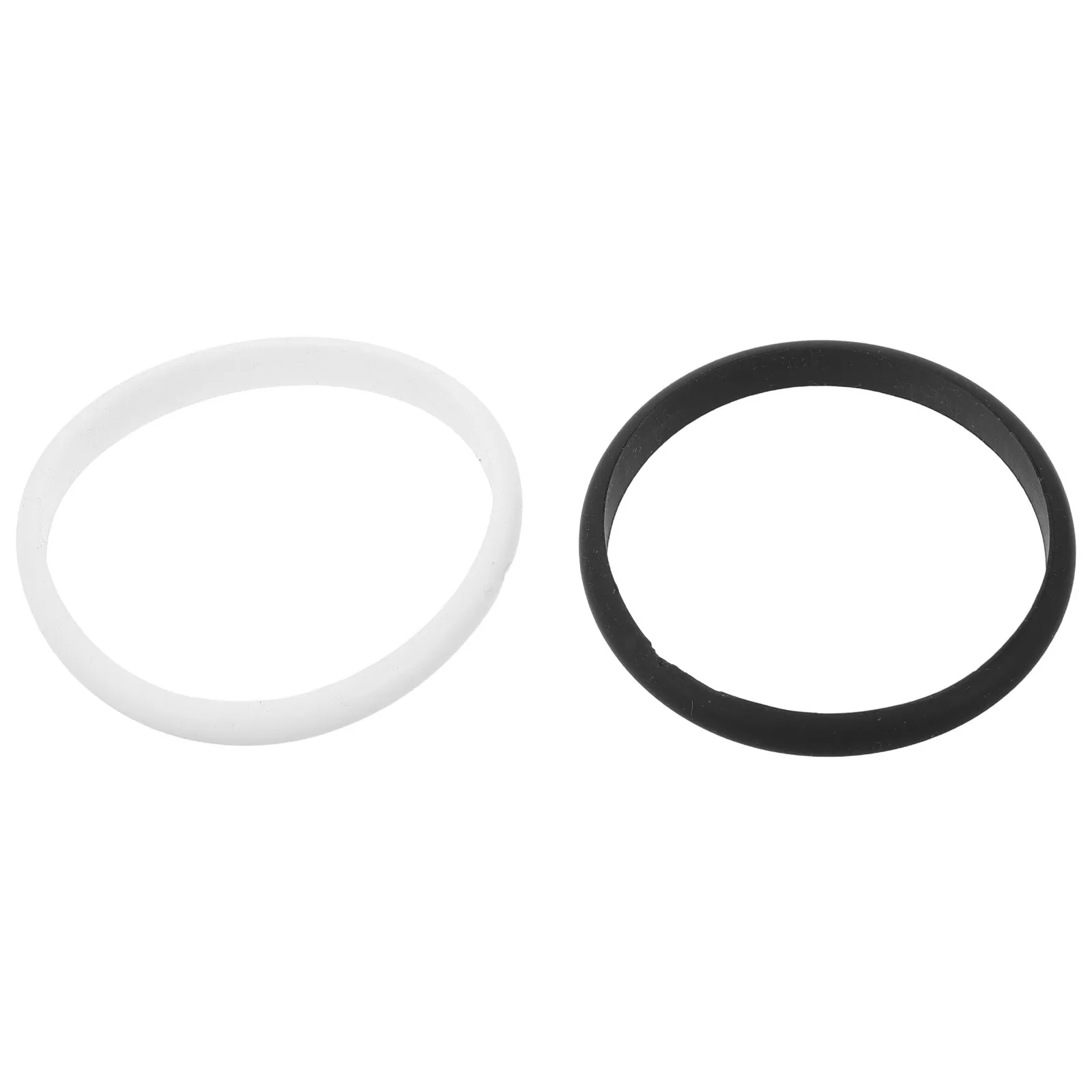 

2Pcs Breathable Silicone Sports Wristbands Black White Elastic Fast-Drying Running Cycling Fitness Athletic Bracelets Men Women