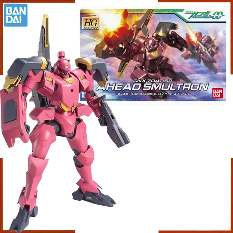 

Bandai Gundam HG 1/144 Assembly Model kit HG00 Gundam00 GNX-704T AHEAD SMUL TRDN Anime Action Figure Toys for Boys Gifts