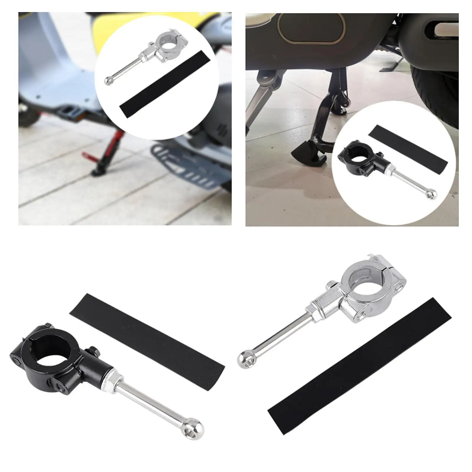 

Motorcycle Kickstand Extension Cycling Resting Accessories Mountain Road Bike Kick Stand Foot Brace Kickstand Extension Arm
