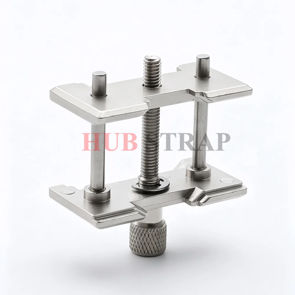 2Pcs 4039 4040 Watch Movement Holder Metal Fixed Mechanical Watch Quartz Watch Movement Clamp Tools for Watchmakers Accessories