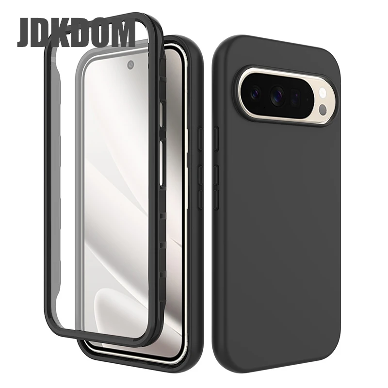 

JDKDOM противоударный защитный чехол для экрана телефона Google Pixel 10 Pro XL, все включено, чехол для телефона Google Pixel 9 Pro XL