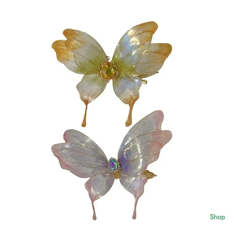 

Dropship Delicate Butterfly Hairpiece Headwear Enhances Your Look With Subtle Elegance