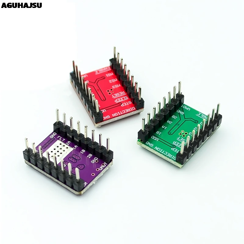 3D Printer Parts Stepstick A4988 DRV8825 Stepper Motor Driver Module With Heatsink Reprap Ramps 1.4/1.5/1.6 Control Board MKS