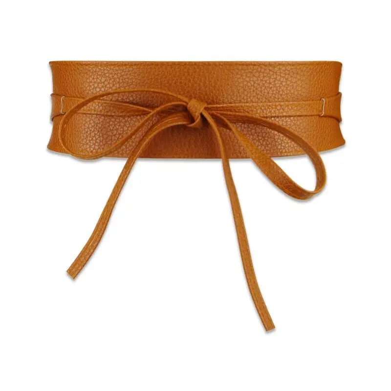 Boho Belt For Women Bowknot PU Leather Wrap Around Obi Style Cinch  Waistband Cummerbund Gold Women Wide Corset Belt - AliExpress 200000297