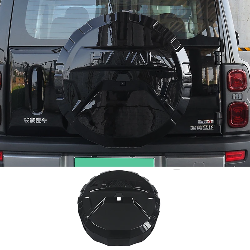 ABS Spare Tire Cover For Great Wall GWM Haval Raptor Meng Long Spare Wheel Cover High Quality Turtle Shell Outer Accessaries