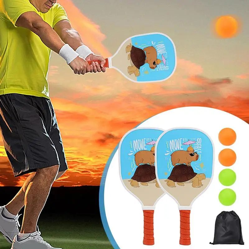 Sports Hole Ball Kit Outdoor Hole Ball Kit For Beginners Large Racket Area Sports Accessories For Courts Venues Social Events