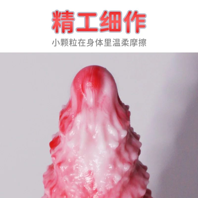 الخيال الكلب عقدة دسار مع مصاصة سيليكون كبير القضيب الشرج ألعاب جنسية للنساء الرجال الإناث الاستمناء كبير دونغ الجنس لعب 18