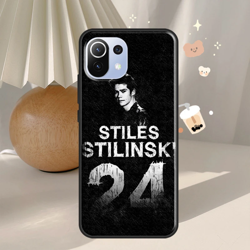 Teen Wolf Stilinski 24 Case For Xiaomi 11T 12T 13 Pro 12 Lite 12X Cover For POCO F5 X3 X5 Pro M5s X4 F4 GT C40 F3