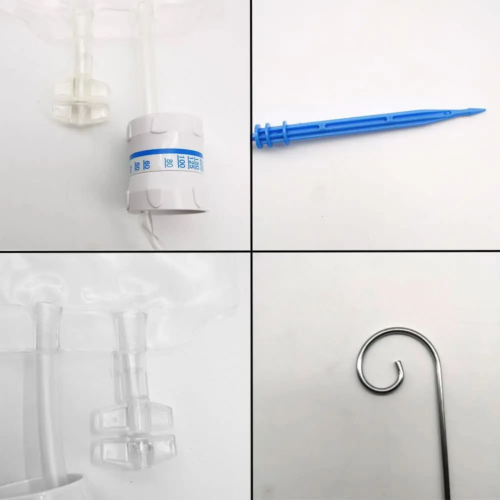 350 ml Pflanzenwasserbeutel-Set, Bewässerungs-Tropfbeutel mit Metallhaken, selbstbewässernde Geräte und einstellbarer Wasserauslass, Geschwindigkeitsanlage – Detail 6